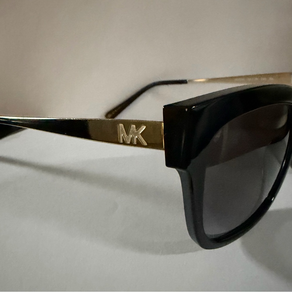 Michael Kors Glossy Black Sunglasses - Picture 2 of 9